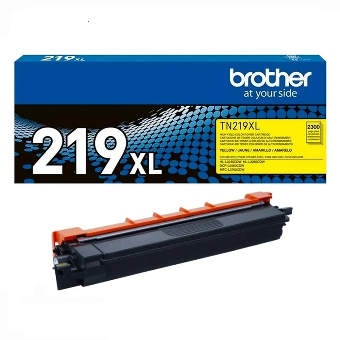 TONER BROTHER TN219XLY YELLOW(L3560, L3760,L3280)2300 PAG.