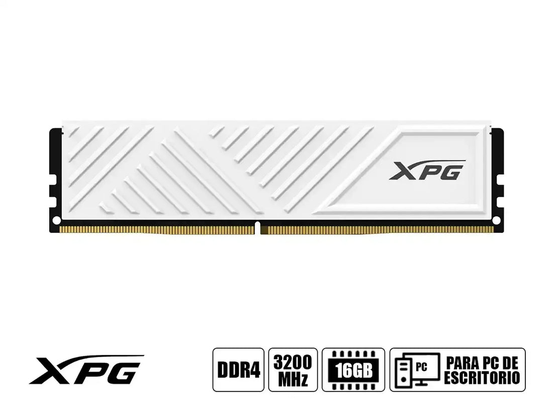 DDR4 UDIMM XPG GAMMIX D35 16GB 3200MHZ WT AX4U320016G16A-SWHD35