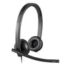 AUDIFONO C/MICROF. LOGITECH B2B H570E USB STEREO BLACK (981-000574)
