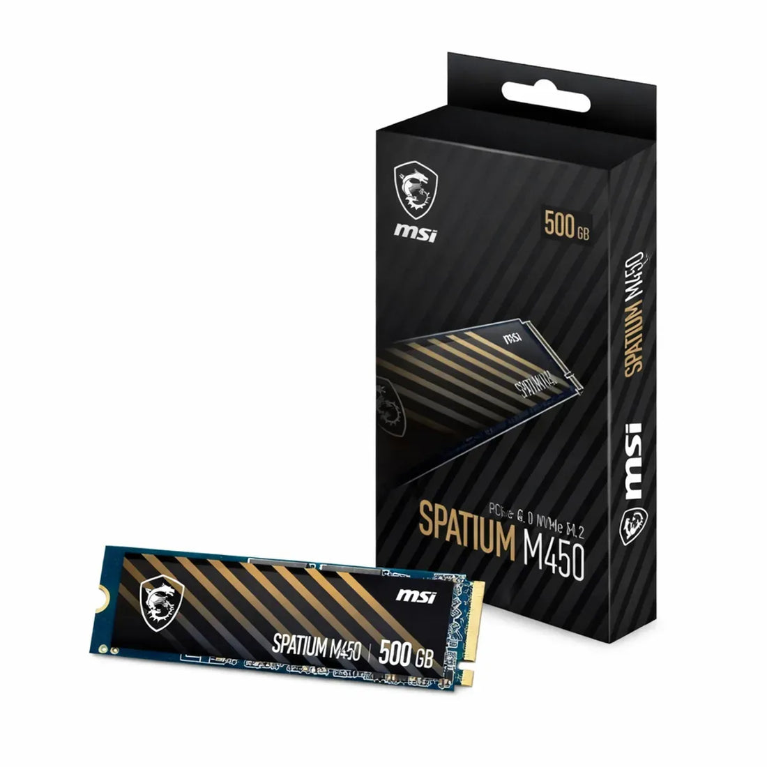 SSD MSI SPATIUM M450 500GB M.2 NVME 1.4 S78-440K380-P83