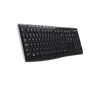 TECLADO LOGITECH K270 WIRELESS UNIFYING USB SP BLACK (920-004426)