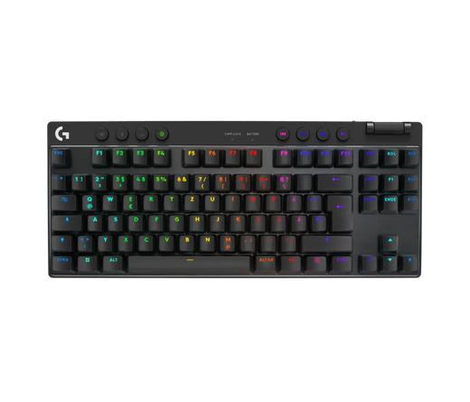TECLADO LOGITECH PRO X TKL LIGHTSPEED USB WHITE (920-012143)-P