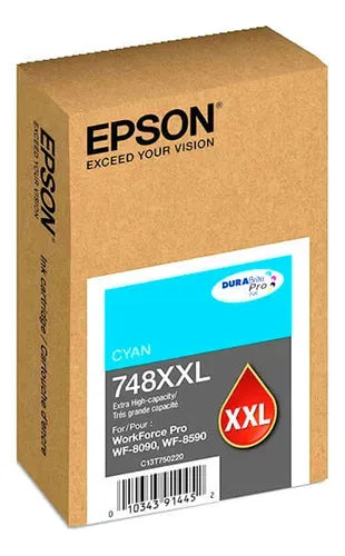 TINTA EPSON T748XXL220-AL CIAN