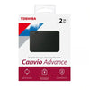 DISCO EXT. 2TB ADVANCE V10 3.0 TOSHIBA NEGRO (HDTCA20XK3AA)