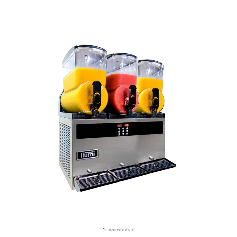 Maquinas De Cremolada Cremoladera 3 Pozas 36L Ilumi