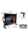 BACKING AJUSTABLE COMERCIAL 2.40X3.00 M
