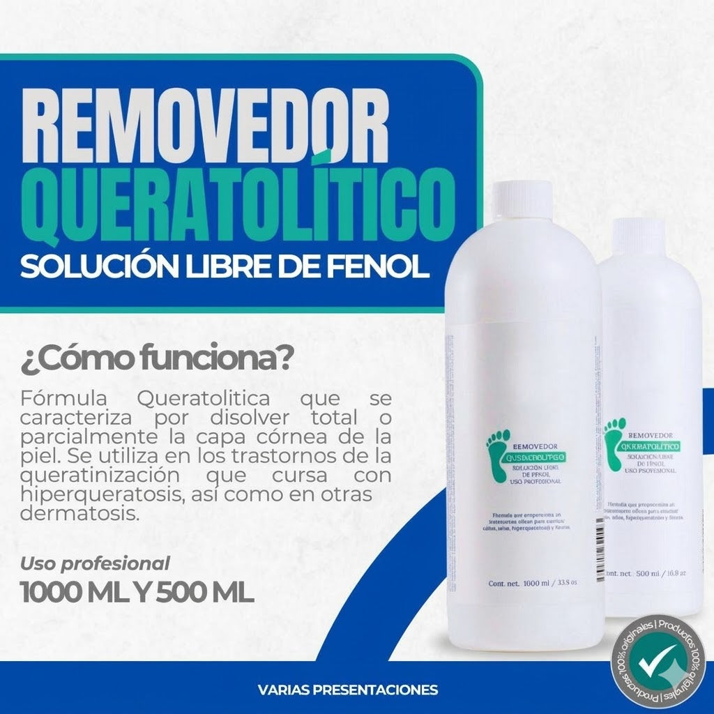 REMOVEDOR CELULAR PODOLOGICO ABLANDADOR QUERATOLITICO