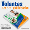 VOLANTES PUBLICITARIOS FULL COLOR A4 U OFICIO SOLO TIRA 115 GR. MILLAR