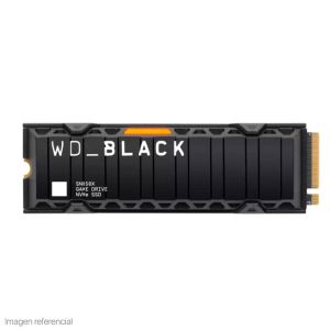 Unidad De Estado Solido Western Digital Black Sn850X Nvme 2Tb, M.2 2280, Pcie Gen 4.0